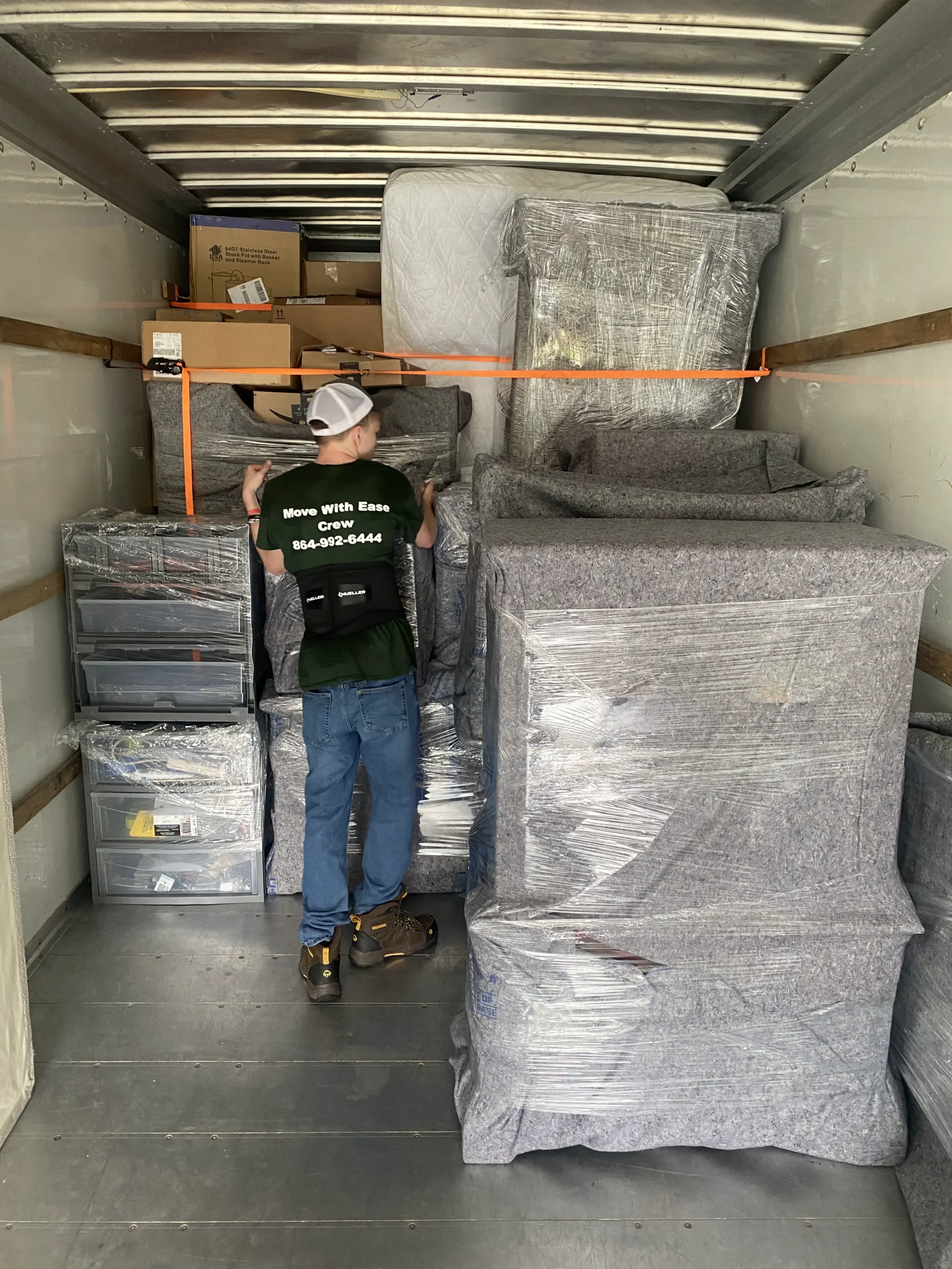 loading a truck professionally